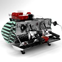 Kees van der Westen Coffee Machine Mirage St Steel and Glass 2 group