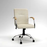 Samba gtp office chair leather white
