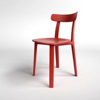 Vitra All Plastic Chair brick