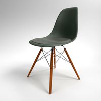 Vitra Eames Plastic Chair DSW moss grey