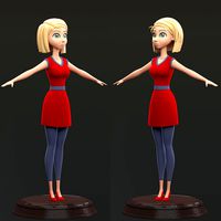 Cartoon Woman