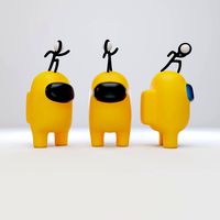 Among Us Stickmin Figure Character