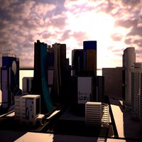 Skyscraper set