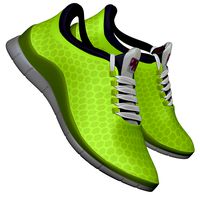 Sneakers Lime Green