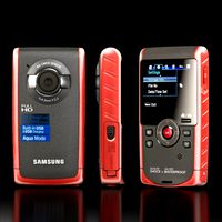 Samsung HMX-W190 Red pocket camcorder