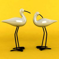 Seabirds Statue