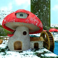 Mushroom house
