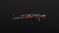 AK47 Low-poly PBR Free