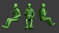 US Navy Sailor ww2 Sit USN1