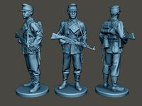German soldier ww2 Stand Guard G3