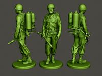American soldier ww2 walk A6