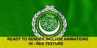Arab League 3D Model