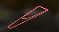 Plastic Coated Paper Clip