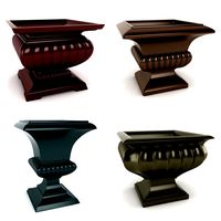 Fluted Square Urn Collection