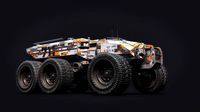 Technical Vehicle transporter 8K Textures