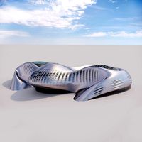 Futuristic building 16