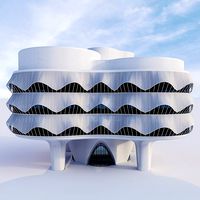 Futuristic building 12