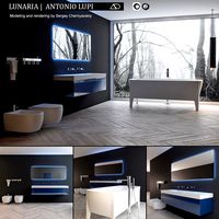 Bathroom furniture set Lunaria