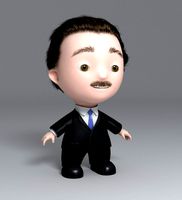 Business man - cartoon
