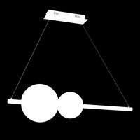 815336 Croco Lightstar Ceiling chandelier