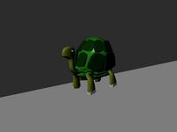 Turtle 3D Model
