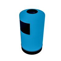 modern trash can