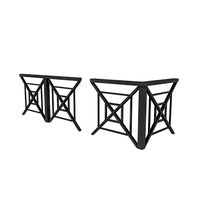 3D black Railing Modular