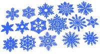 16 Snowflakes