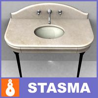 Marble wash basin
