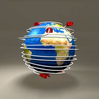 Electrical Plug Around Globe