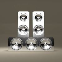 Futuristic Chrome Speaker