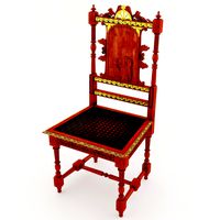 Classical antique Breton chair