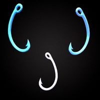 Intermediate fishing Hook model