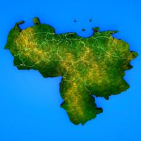 Venezuela detailed country map