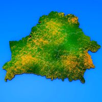 Belarus detailed country map
