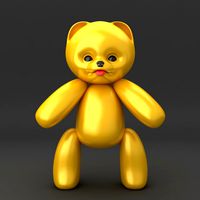 Teddy bear soft toy Standing