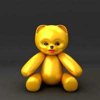 Teddy bear soft toy Sitting