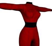 Red Women Outfit