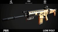 Scar H Assault (Triple A) PBR Game Ready