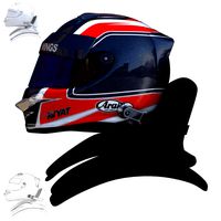 Kvyat helmet 2017