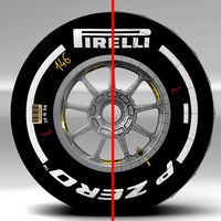 Medium front tyre
