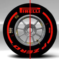 Supersoft front tyre