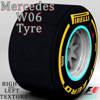W06 Soft Rear Tyre