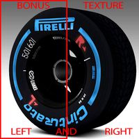enkei wet front tyre