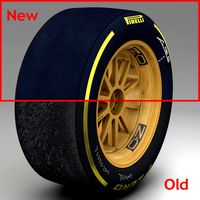 18 inches Soft front tyre