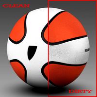 Basketball ball star bicolor