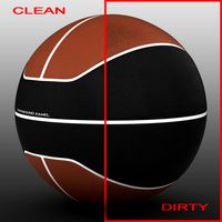 Basketball ball euro brown-black