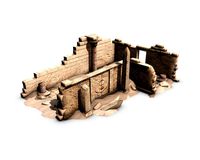 Egyptian ruined temple