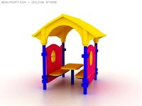 Plastic house 3D Model