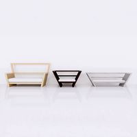 Wooden bench - Full parametric Revit Family